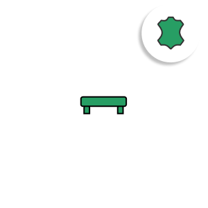 Taburetka – koža